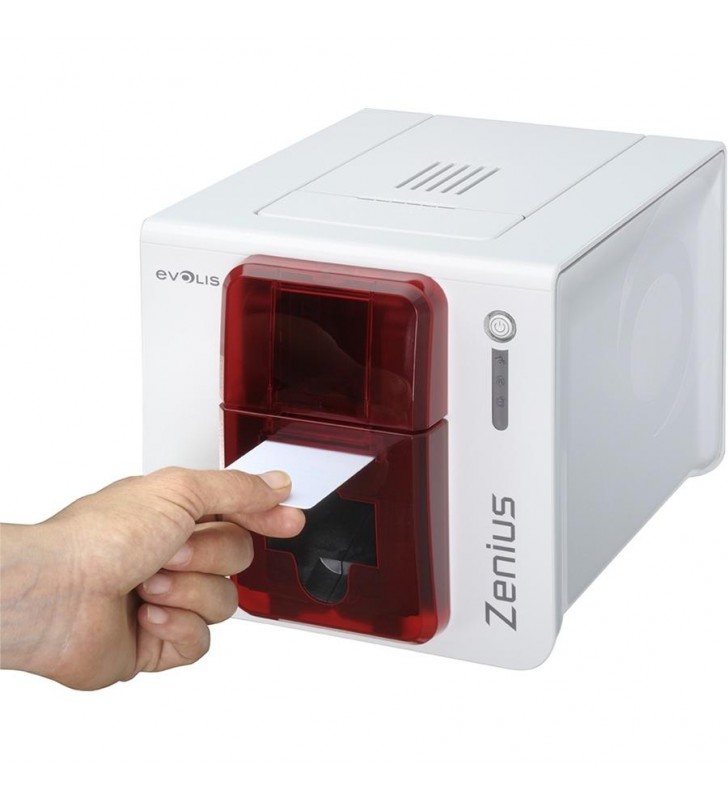 Evolis Zenius id card printer For pvc plain id card printing machine