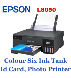 Epson Colour Eco Tank L8050 Photo Printer, Id Card Printer ( Single Function Ink Tank Printer)