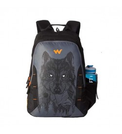 Wildcraft Nylon 44 Ltrs Casual Backpack (Wolf_Black)